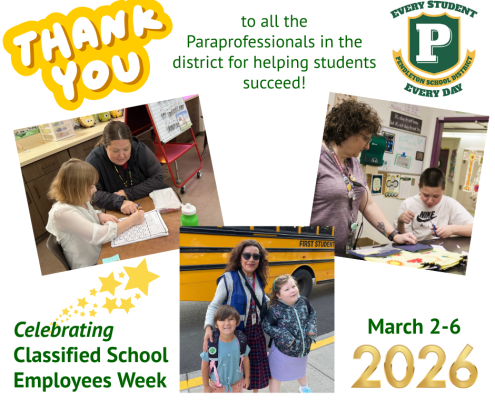PSD Classified Week - Paraeducators