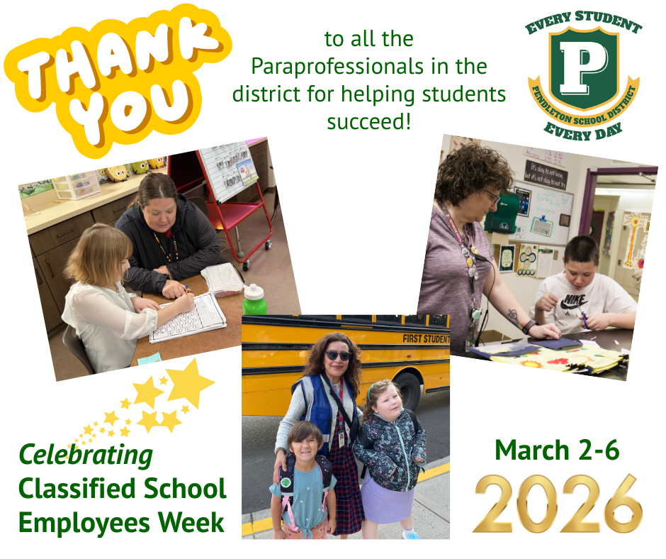 PSD Classified Week - Paraeducators